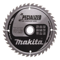 Puidu lõikeketas MAKITA 165x1,6x20 T40 18°