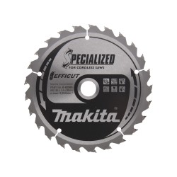 Puidu lõikeketas MAKITA Efficut 165x1,4x20mm T25 23°