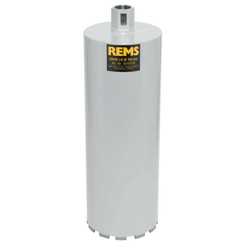 Teemantkroon REMS UDKB LS Ø162mm UNC 1 1/4" 1