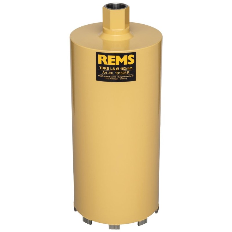 Teemantkroon REMS TDKB LS Ø162mm UNC 1 1/4" 1