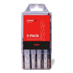 5-osaline puurikomplekt RUKO Ultimatecut Flowstep HSS-Co