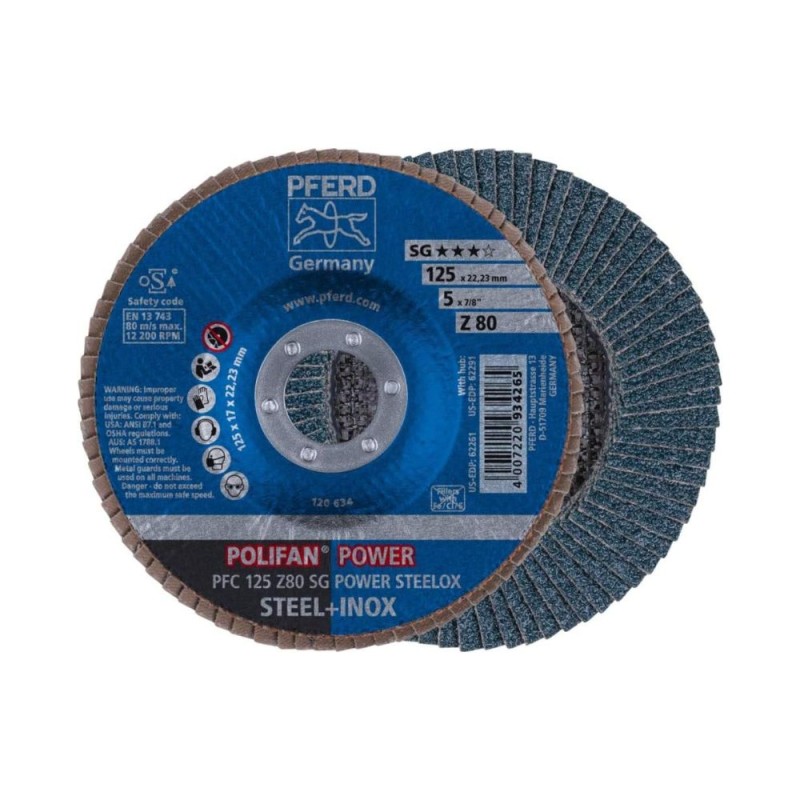 Lihvketas PFERD PFC125 Z80 SG Power Steelox 1