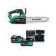 Akukettsaag HiKOKI MultiVolt CS3630DCW4Z, komplekt 1