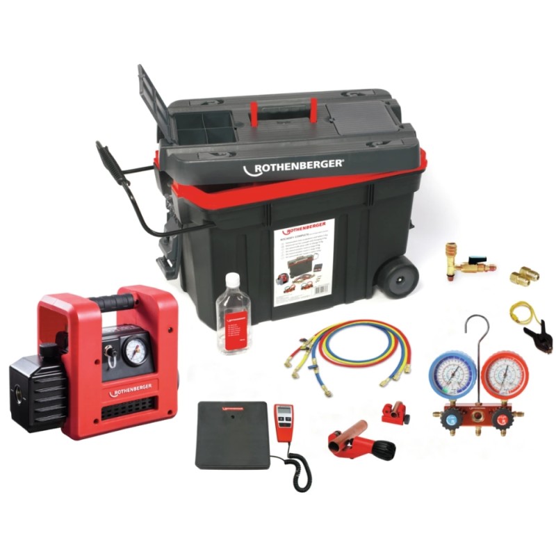Kondicionierių aptarnavimo rinkinys ROTHENBERGER Roccady 120 R32 Analogue 1