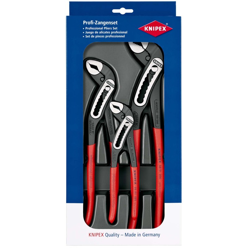 3-osaline torutangide komplekt KNIPEX Alligator 002009V03 1 3-osaline torutangide komplekt KNIPEX Alligator 002009V03 1