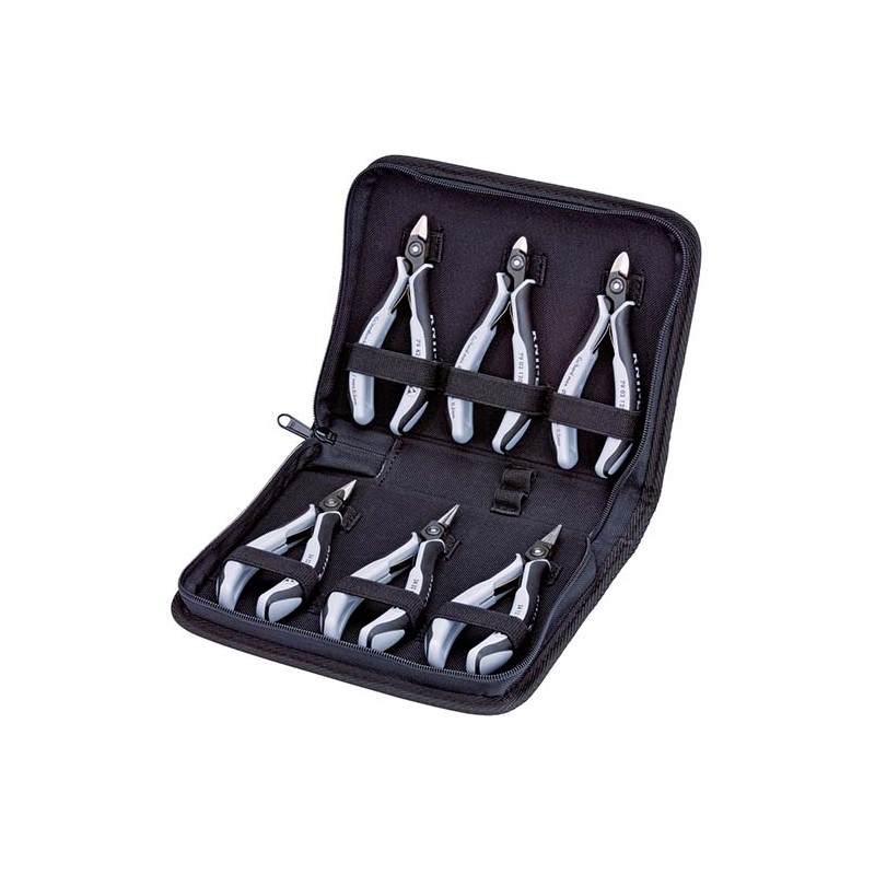 Antistaatiline 6-osaline elektriku tangide komplekt KNIPEX 002016PESD 1