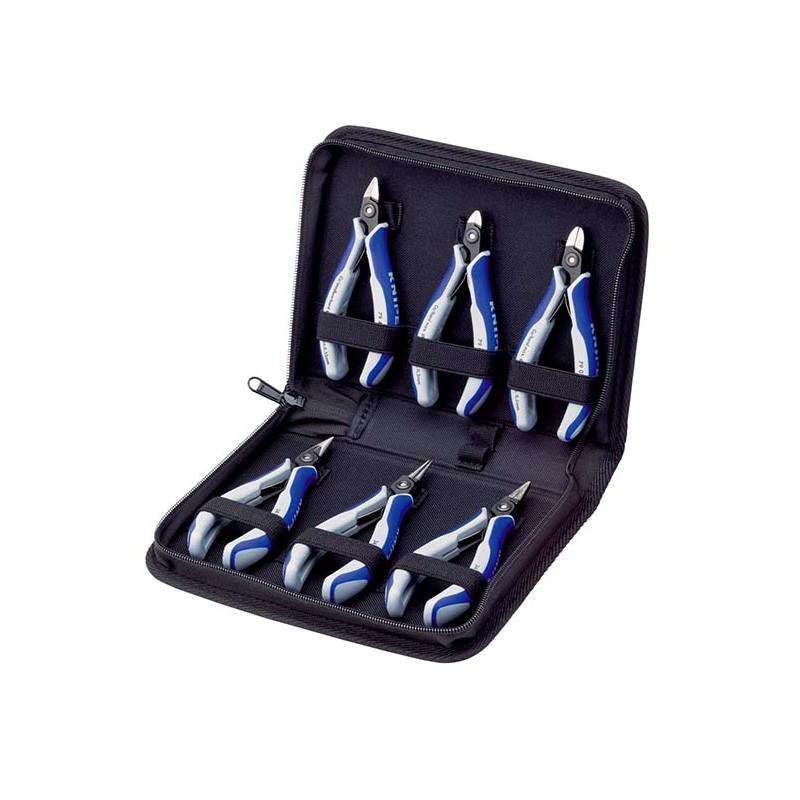 6-osaline elektriku tangide komplekt ümbrikus KNIPEX 002016P 1