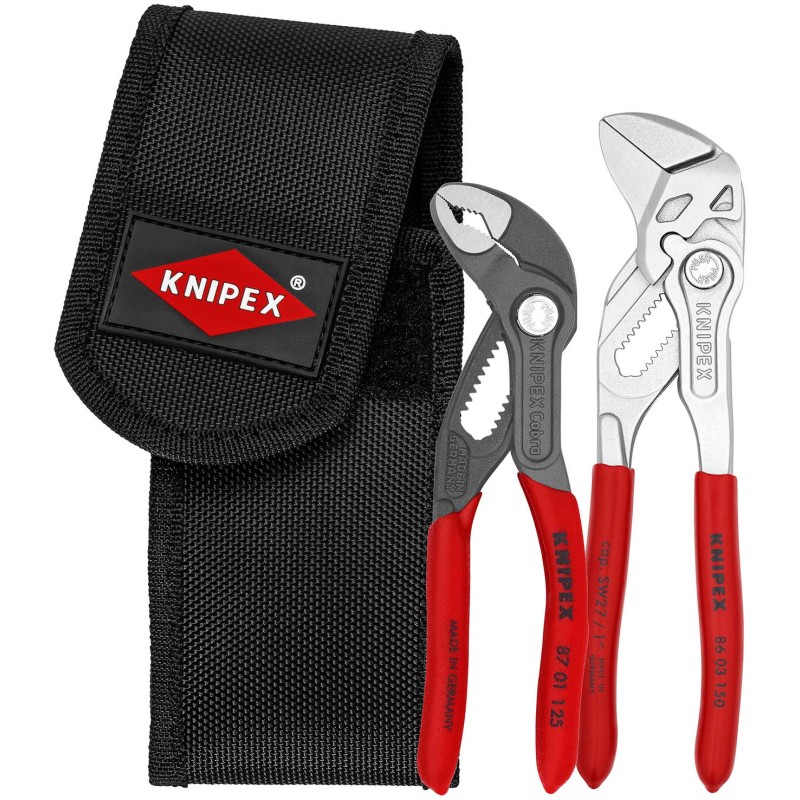 Mini tangide komplekt vööklambriga KNIPEX 002072V0 1 Mini tangide komplekt vööklambriga KNIPEX 002072V0 1