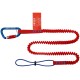 Elastne tööriistarihm karabiiniga KNIPEX 005005T BK 1