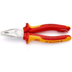 Kombineeritud tangid kinnituspunktiga KNIPEX 0306180T BK