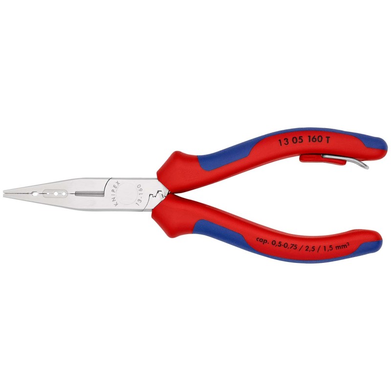 Elektriku tangid kinnituspunktiga KNIPEX 1305160T BK 1