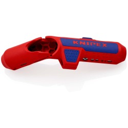 Universaalne juhtmekoorimise tööriist vasakukäelistele KNIPEX Ergostrip 169502SB