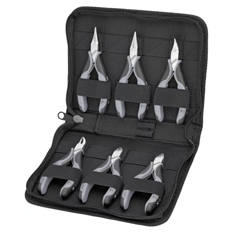 Antistaatiline 6-osaline elektriku tangide komplekt KNIPEX 002017 1