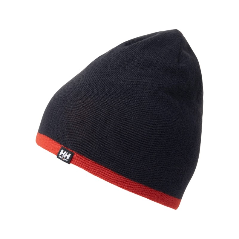 Müts HELLY HANSEN Manchester Beanie, must/punane 1