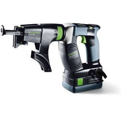 Akum. suktuvas gipso kartono plokštėms FESTOOL DWC 18-2500 5,2 Li-Plus