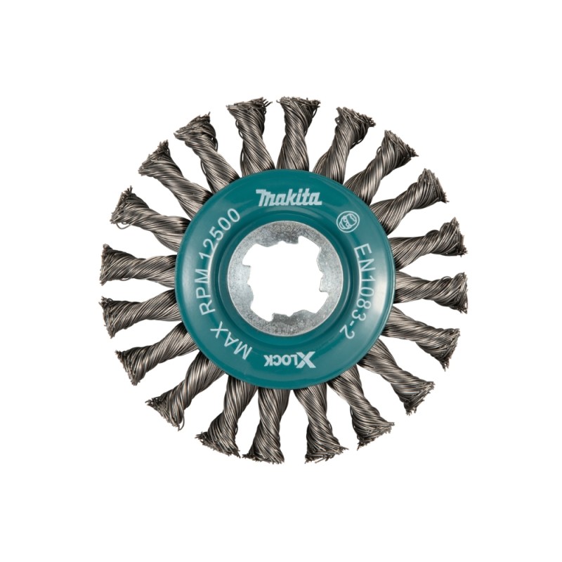 Ketashari, punutud harjased (täielikult kimbus) MAKITA 0,5mm, Ø 115 mm 1
