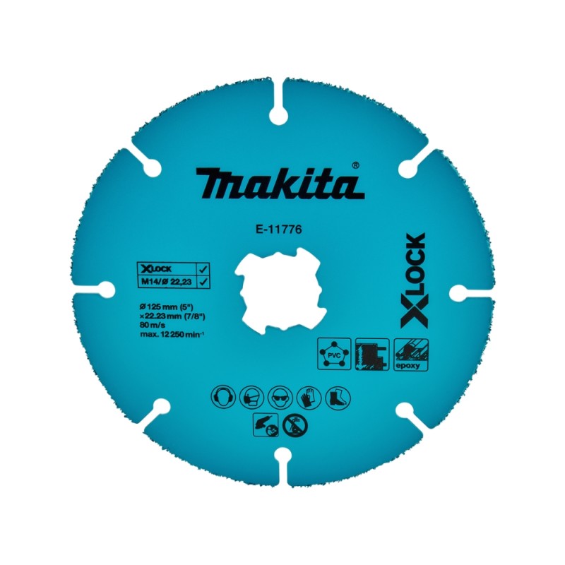 Volframkarbiit kattega lõikeketas MAKITA 125x22,23x2,0mm 1