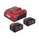 Aku ja laadija komplekt FLEX P-SET 18-55 CA2 18V 2x5,0Ah 1 Aku ja laadija komplekt FLEX P-SET 18-55 CA2 18V 2x5,0Ah 1