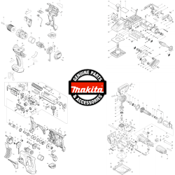 Süsinikharjad CB411 MAKITA 195010-1