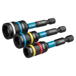 3-osaline 2-in-1 padrunite komplekt MAKITA 65mmlvutei rinkin