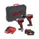 Akukruvikeerajate komplekt MILWAUKEE M18 BPP2D-402C