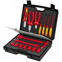 Elektriku tööriistakomplekt KNIPEX 989911, 17-osaline