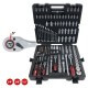 Padrunite komplekt 1/4"+3/8"+1/2" KS TOOLS, 216-osaline 2