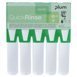 Akių plovimo ampulių papildymas PLUM QuickRinse, 5x20ml