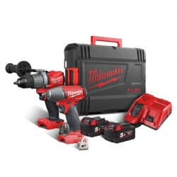 Akutööriistadekomplekt MILWAUKEE M18 FPP2C2-502X