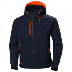 Kapuutsiga jope HELLY HANSEN Chelsea Evolution Hooded Softshell, sinine