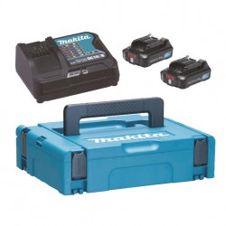 2 aku ja laadija komplekt MAKITA PowerPack 10,8 V 2,0Ah