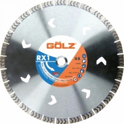 Teemantketas betoonile GOLZ RX1 Ø400x25,4