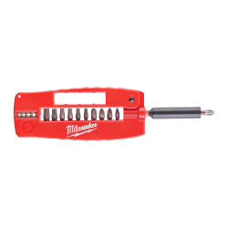 Sukimo antgalių rinkinys MILWAUKEE SHW CD, 12 dalių
