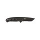 Atlenkiamas dantytas peilis MILWAUKEE Hardline, juodas 2