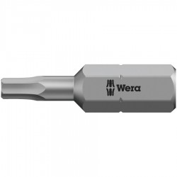 Šešiakampis atsuktuvo antgalis WERA 840/1 Z 3/32"x25