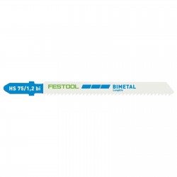 Pjūkleliai metalui FESTOOL HS 75/1,2 BI, 5vnt.