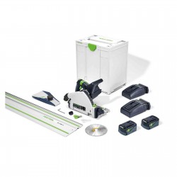 Akumuliatorinis įgilinamas pjūklas FESTOOL TSC 55 KEB-Plus/XL-FS