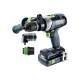 Akumuliatorinis gręžtuvas-suktuvas FESTOOL Quadrive TDC 18/4 5,2/4,0 I-Set-SCA