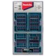 90 dalių smūginių sukimo antgalių rinkinys MAKITA Impact Black 2