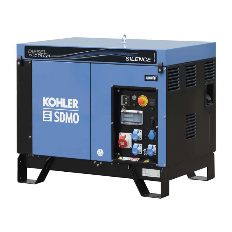 Elektrigeneraator SDMO Diesel 15 LCTA Silence AVRC5 1