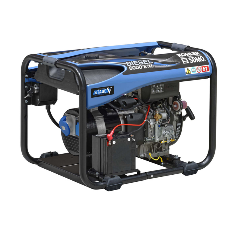 Elektros generatorius SDMO Diesel 6000 EXL C5 1