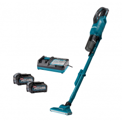 Akumuliatorinis dulkių siurblys su integruotu cikloniu MAKITA 40V Max XGT su priedais