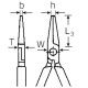 Replės ilgomis žiaunomis STAHLWILLE Nr.6534 200mm