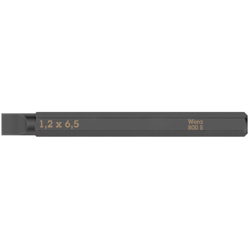 Smūginis atsuktuvo antgalis WERA 867 S 1,2x6,5x70mm 1