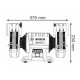 Galandimo staklės BOSCH GBG 60-20