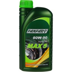 Transmisinė alyva FANFARO 80W-90 GL-5/GL-4 MAX-5, 1L