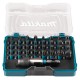 33 dalių sukimo antgalių rinkinys MAKITA Impact Black 1