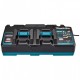 Akumuliatorių ir įkroviklio komplektas MAKITA 40V MAX XGT 2x8,0Ah 3