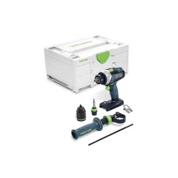 Akumuliatorinis gręžtuvas-suktuvas FESTOOL Quadrive TDC 18/4 I-Basic