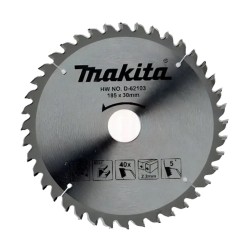 Pjovimo diskas aliuminiui MAKITA 185x2,2x30mm T40 5°